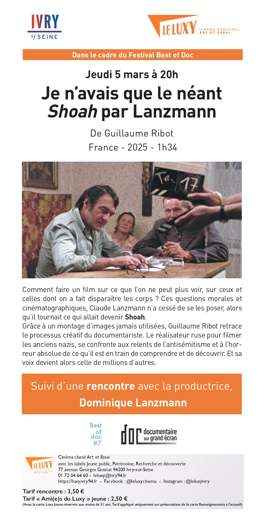 Présentation de la séance 